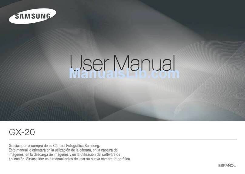 Samsung GX-20 - Digital Camera SLR user manual
