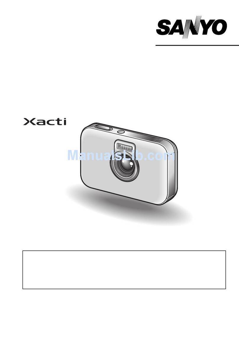 Sanyo VPC-E6U - 6-Megapixel Digital Camera Mounting instructions