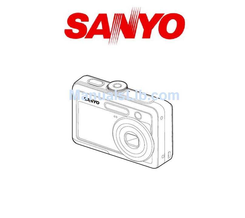 Sanyo VPC S6 - Xacti Digital Camera User manual