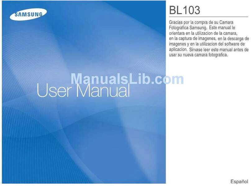 Samsung BL103 - 10.2 Mega Pixels Digital Camera Instruction Manual