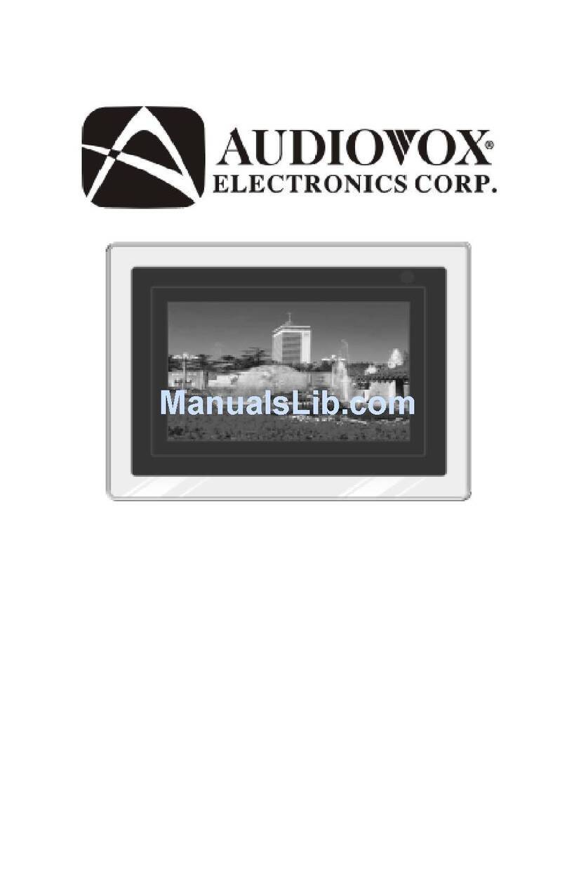 Audiovox DPF701 User manual