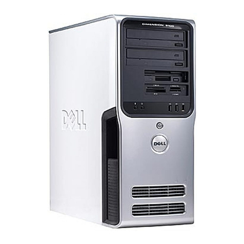 Dell Dimension 9100 User manual