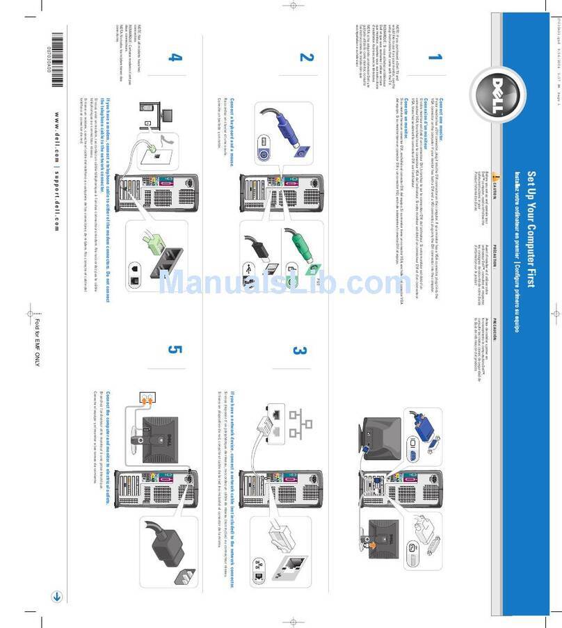 Dell Dimension 8400 Series User manual