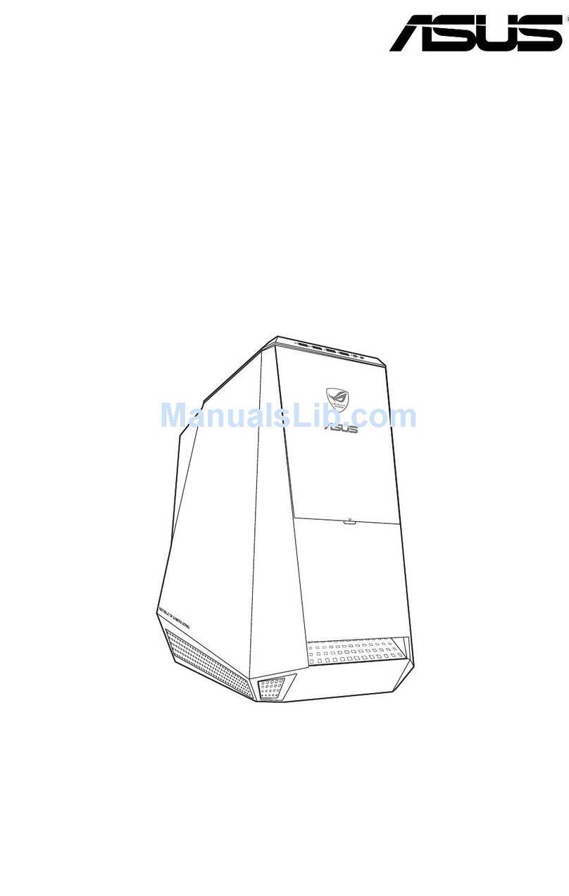 Asus Essentio CG8580 User manual