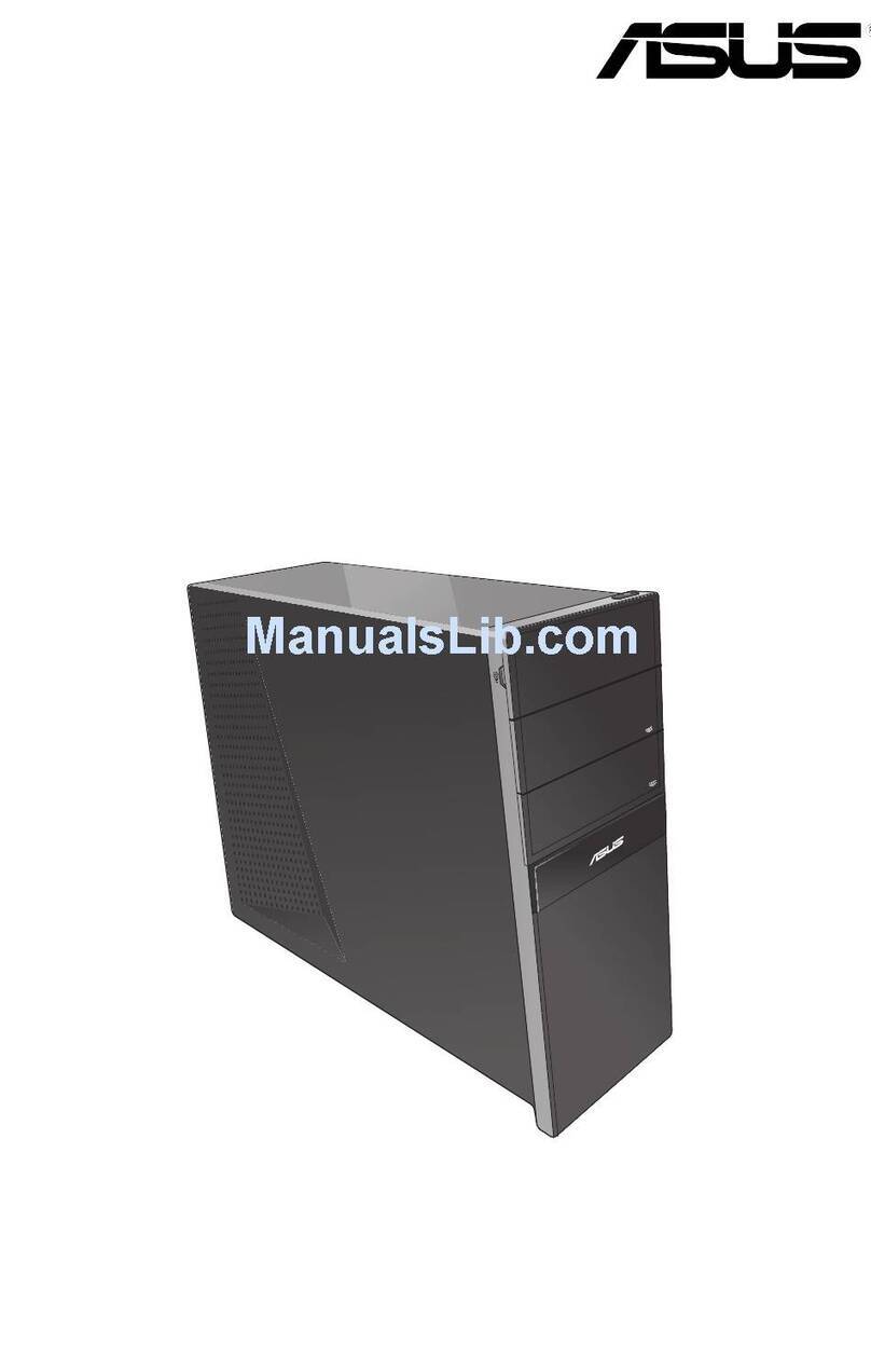 Asus Essentio CG8270 User manual Asus Essentio CG8270 User manual