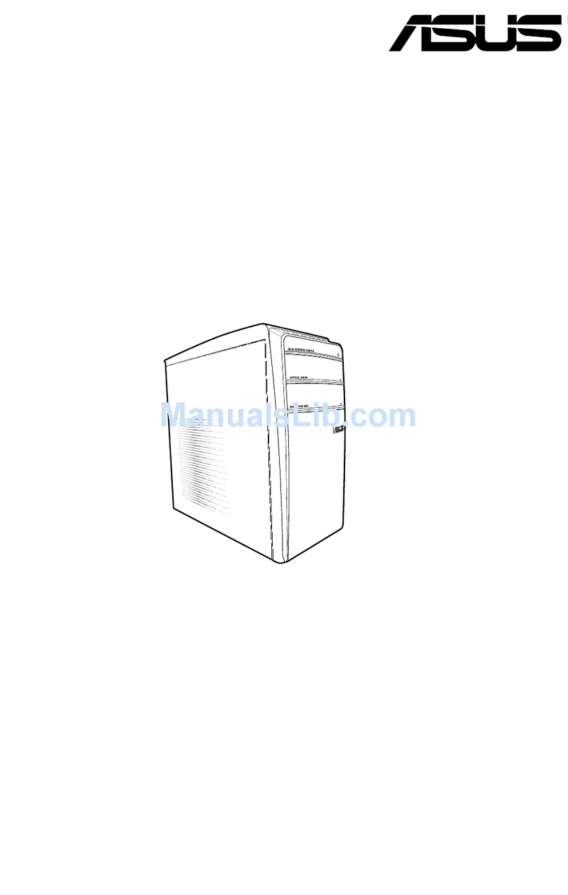 Asus Essentio CM5675 User manual Asus Essentio CM5675 User manual
