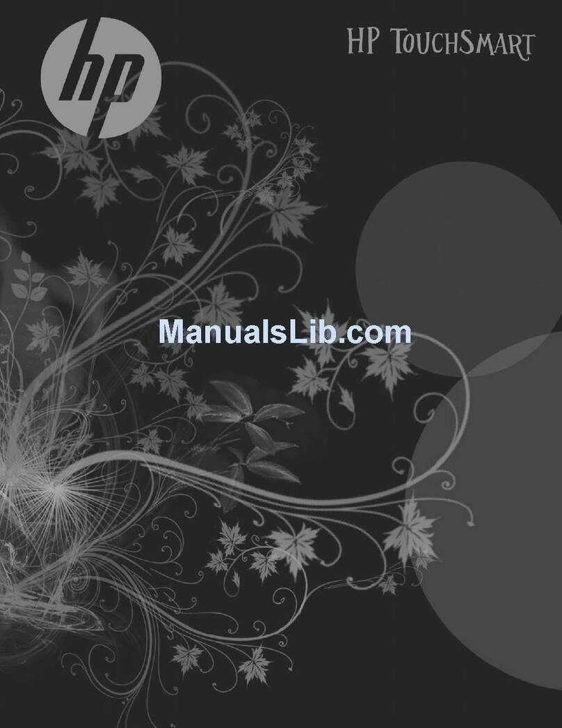 HP 300-1020 - TouchSmart - Desktop PC Guide