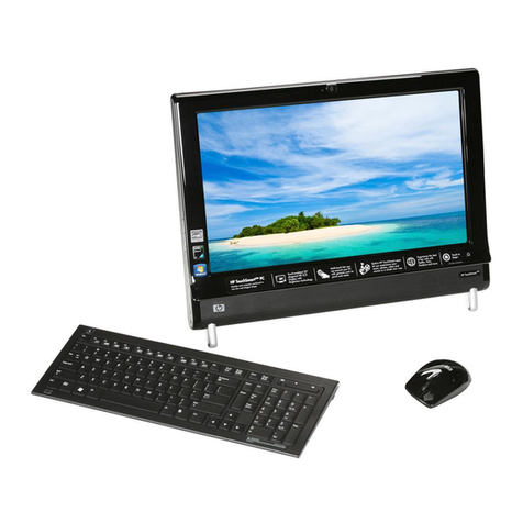 HP 300-1020 - TouchSmart - Desktop PC Guide
