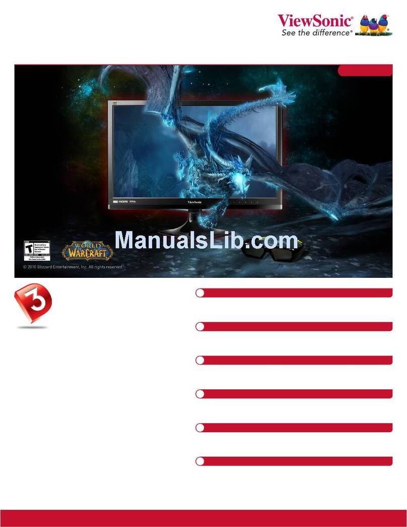 ViewSonic V3D245 User manual