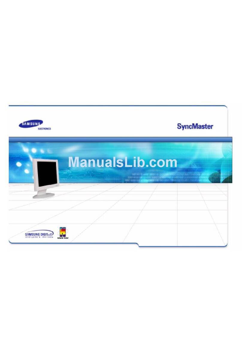 Samsung SyncMaster 172B Instruction Manual