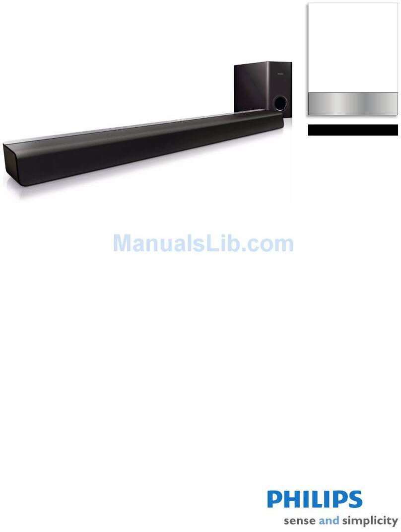 Philips CSS2123B/F7 User manual