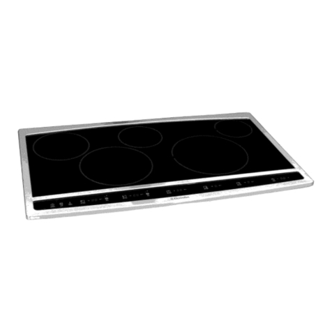 Electrolux Induction/2 - EW30CC55GW 30" Hybrid Cooktop User manual