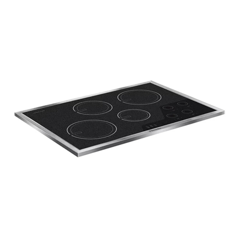 Electrolux EW36IC60I - 36 in. Induction Cooktop User manual