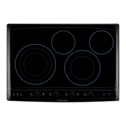 Electrolux EW30EC55G - 30" Electric Cooktop User manual
