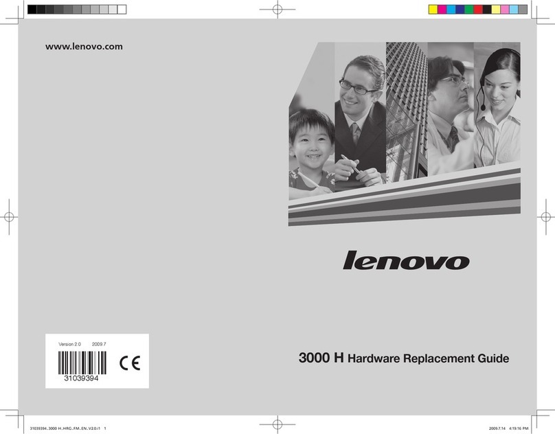 Lenovo 30221CU - H230 CORE2DUO 500GB Desktop Parts list manual