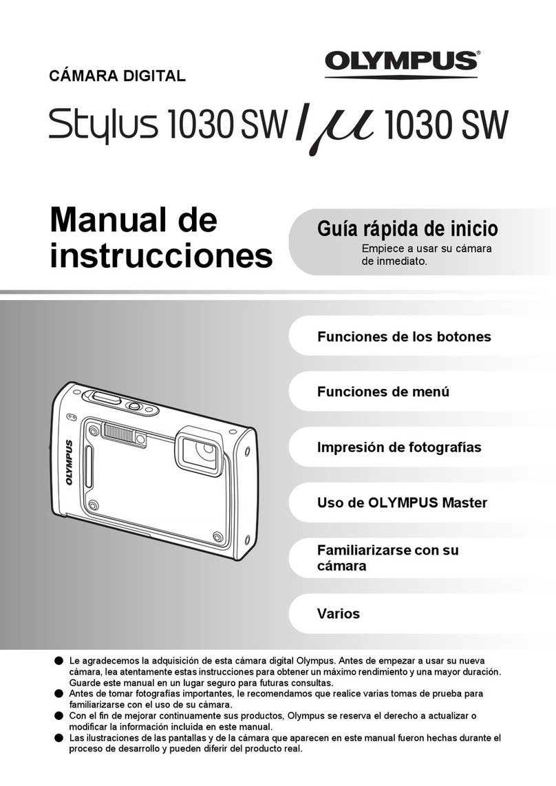 Olympus 1030SW - Stylus Digital Camera Setup guide