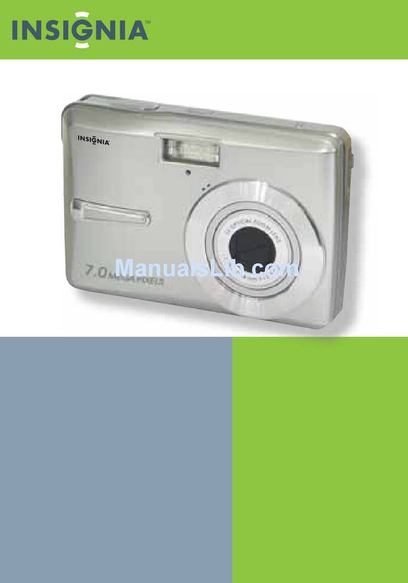 Insignia NS-DSC7P09 - Digital Camera - Compact Parts list manual