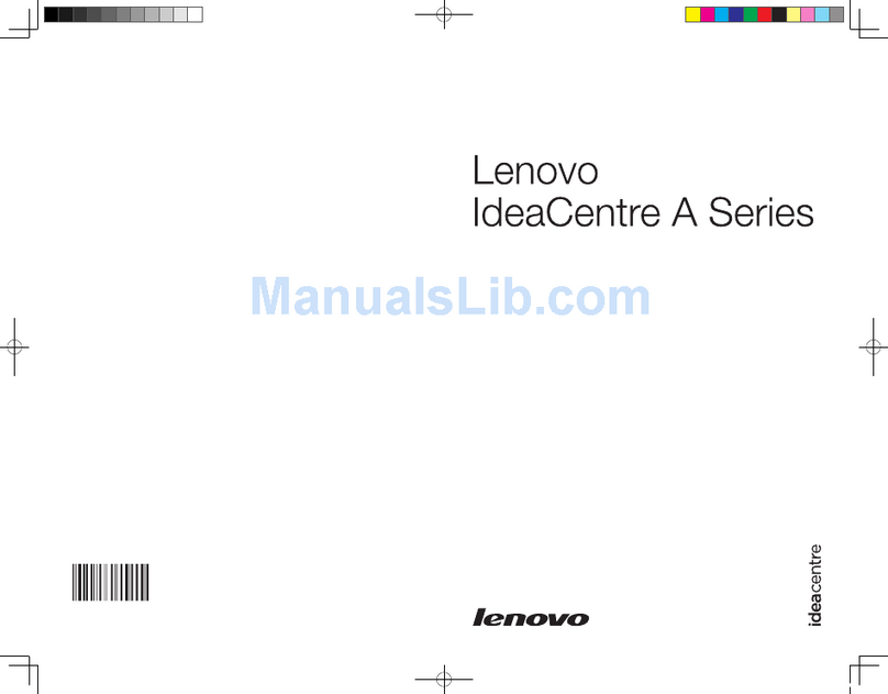 Lenovo 30113RU - IdeaCentre A600 - 3011 User manual