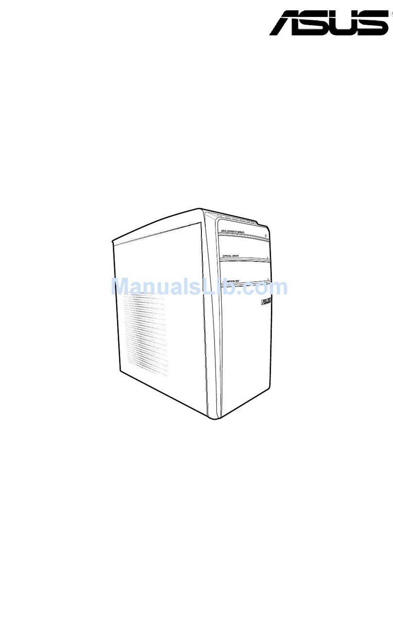 Asus Essentio CM6630 User manual