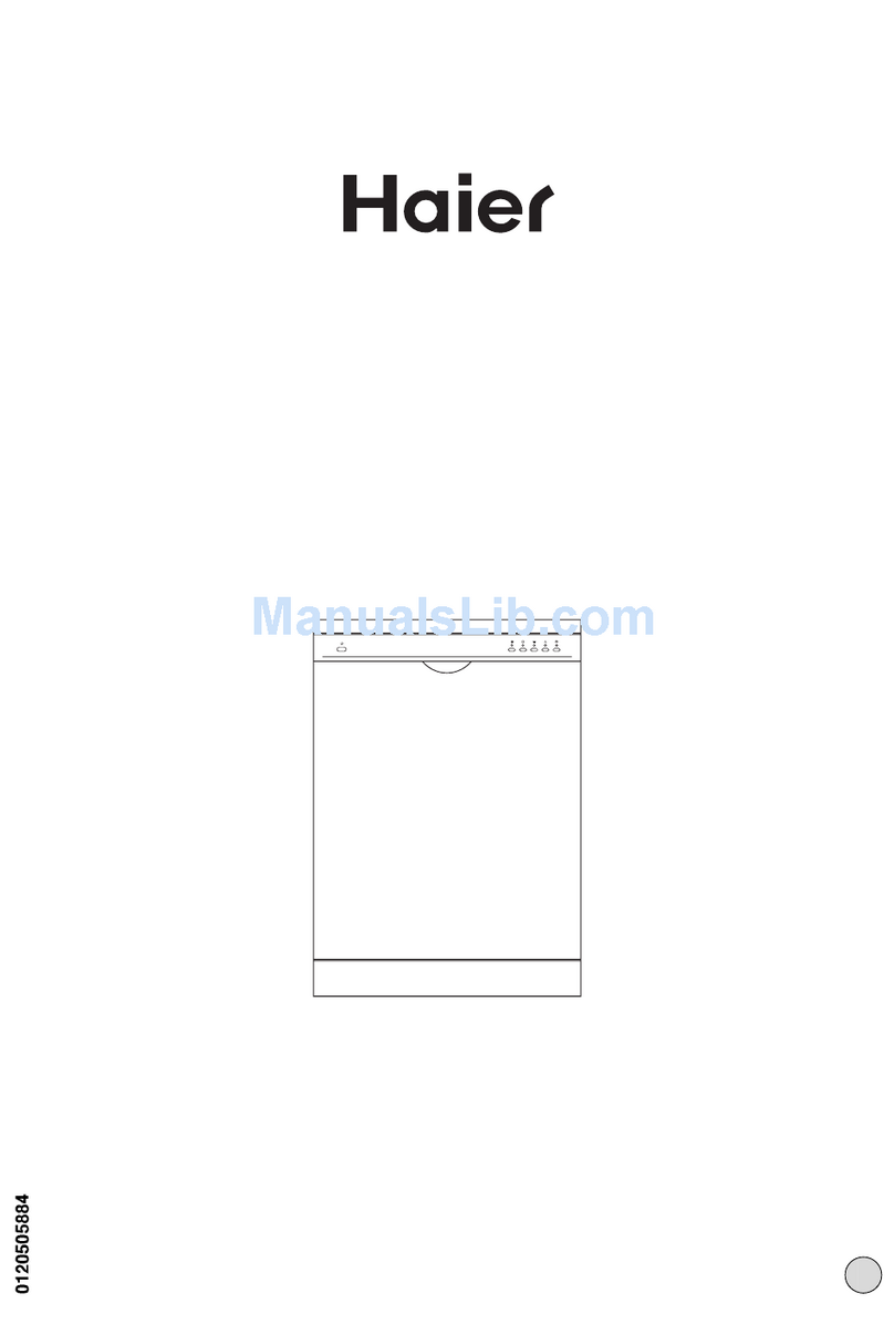 Haier DW12-PFE1S User manual