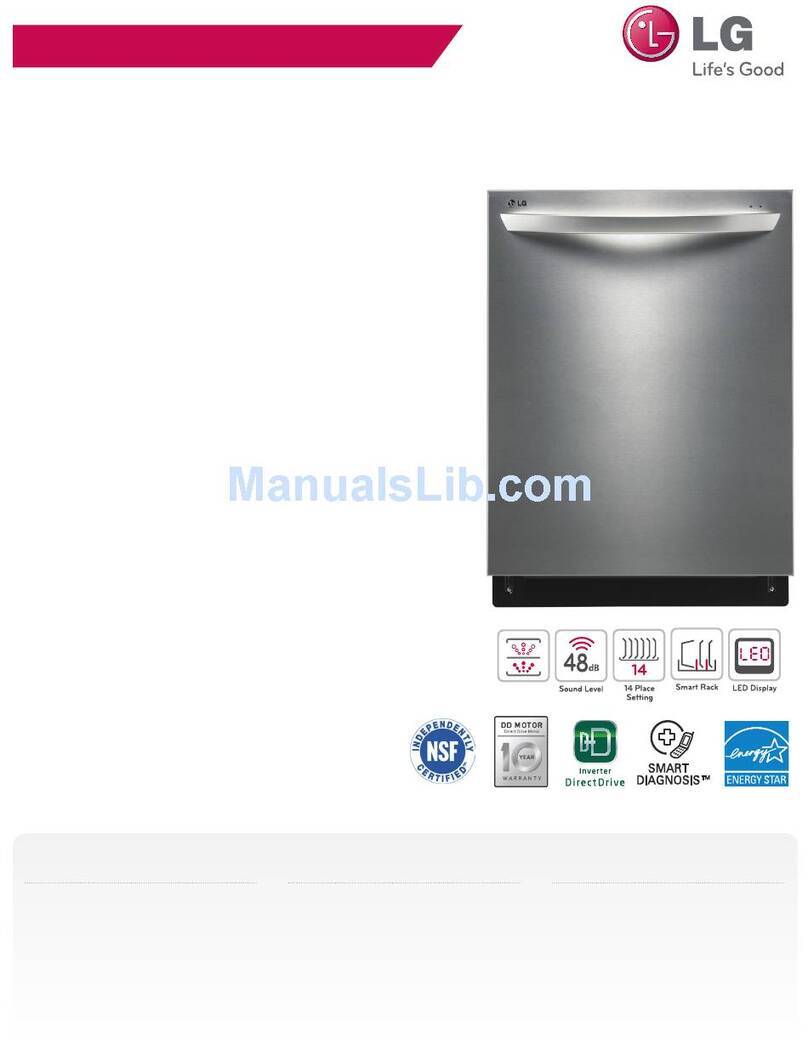 LG LDF7551BB User manual