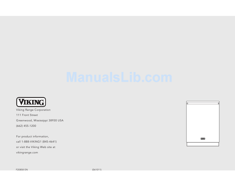 Viking DDB200SS User manual