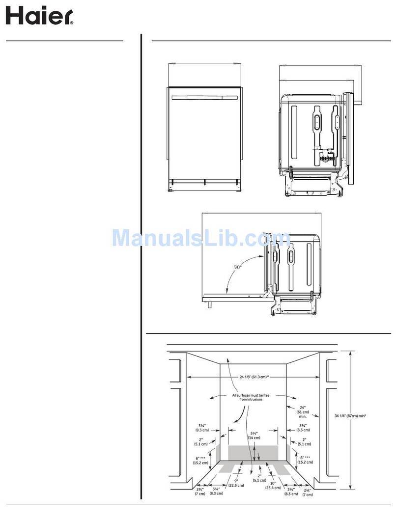 Haier DWL2825DDBB User guide