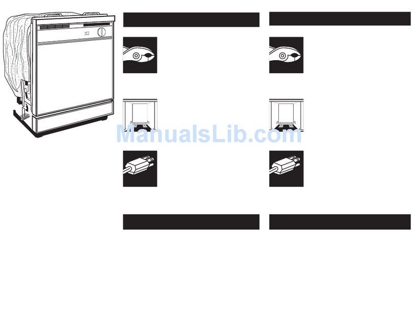 Maytag MDB4621AWB - Full Console Dishwasher User manual