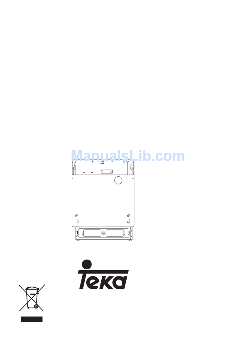 Teka DW6 User manual Teka DW6 User manual