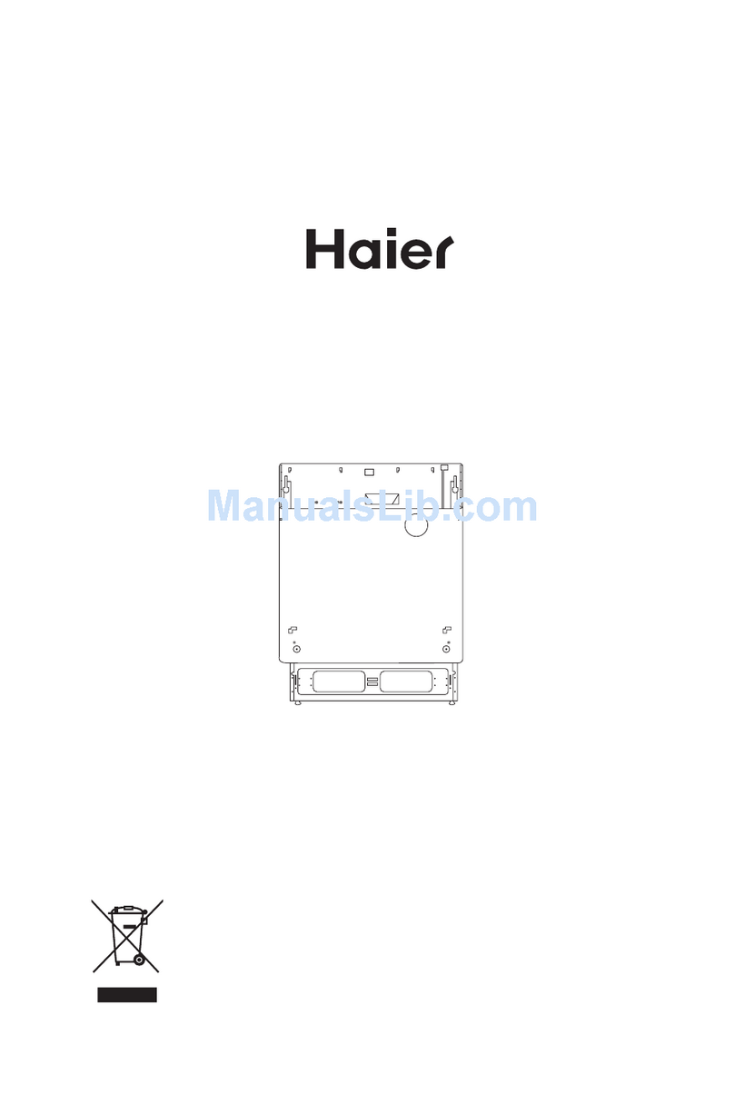Haier DW12-CBE7 User manual