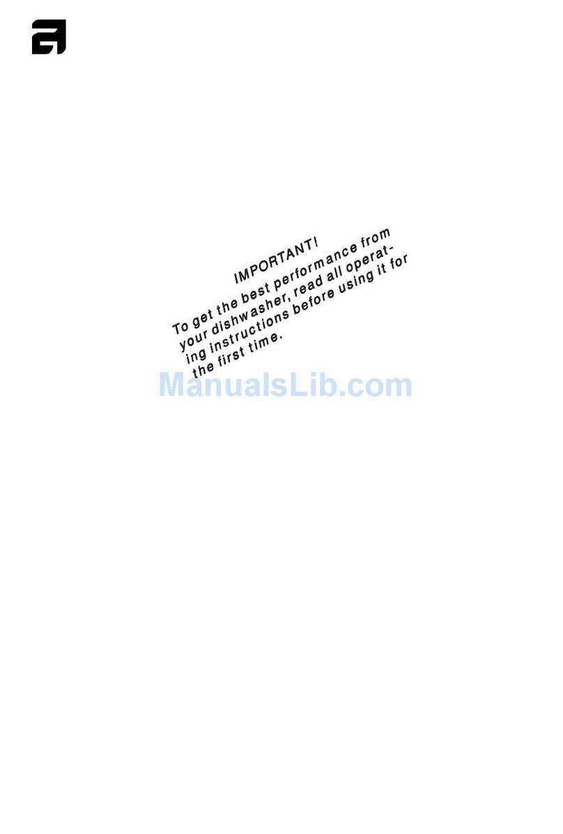 Asko D3532 Use and care guide