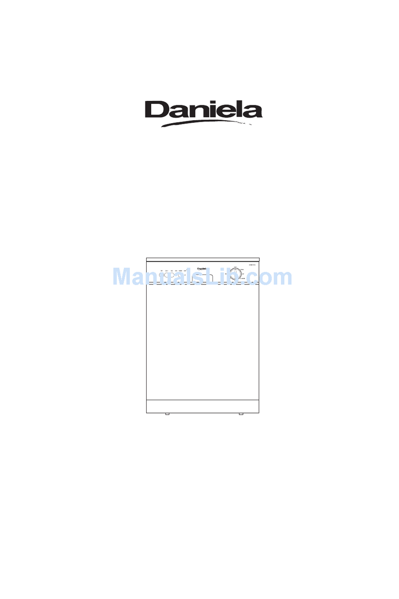 Daniela DDW103CS Instructions for use