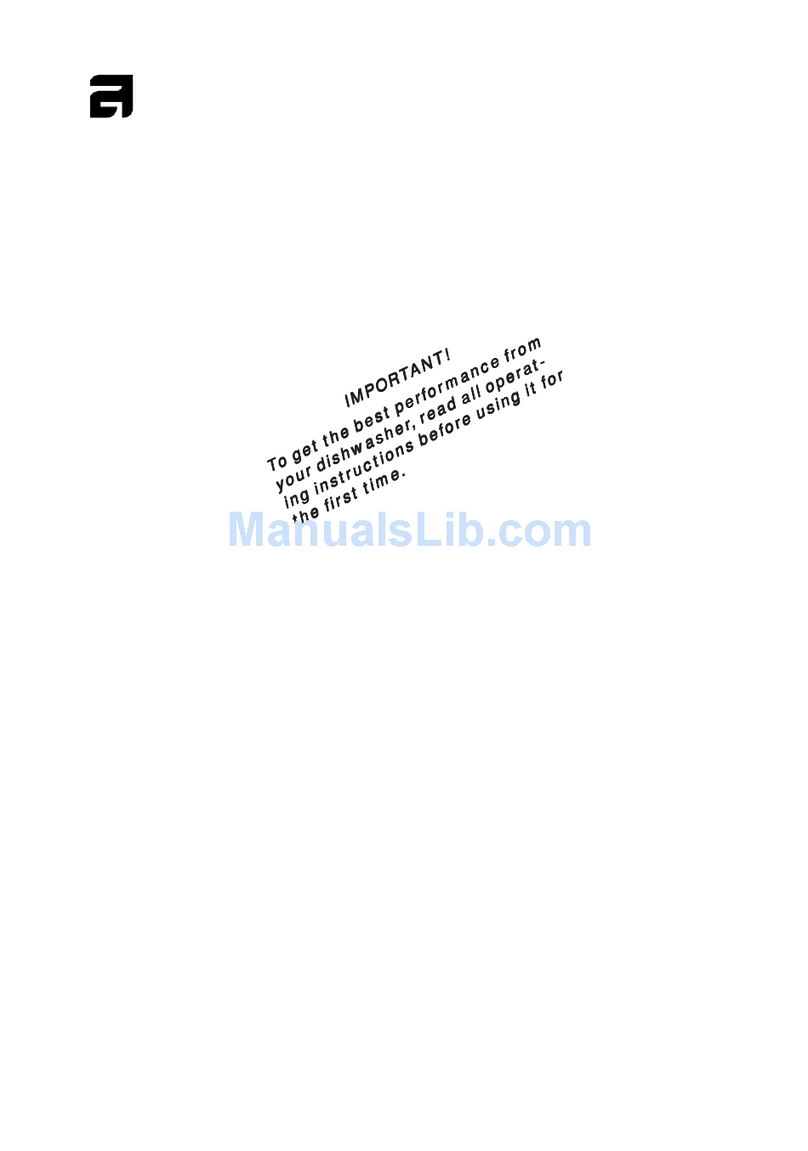 Asko D3531 User manual