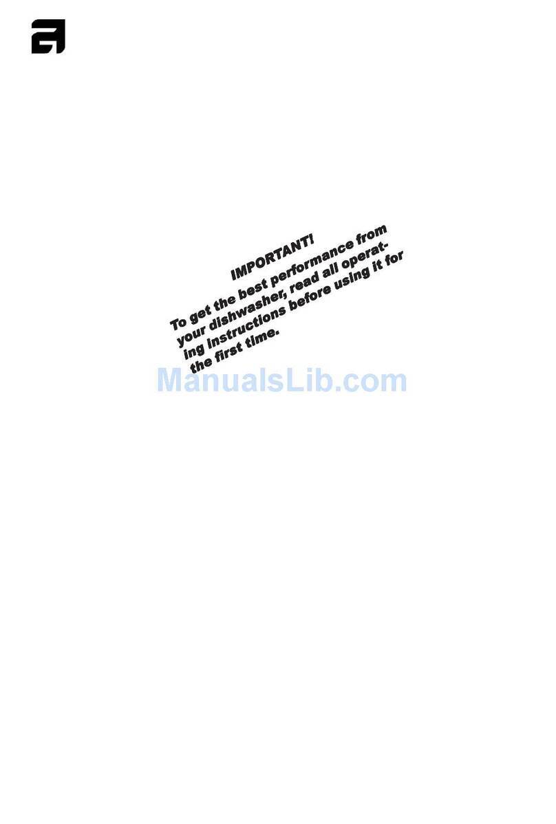 Asko D3451 User manual