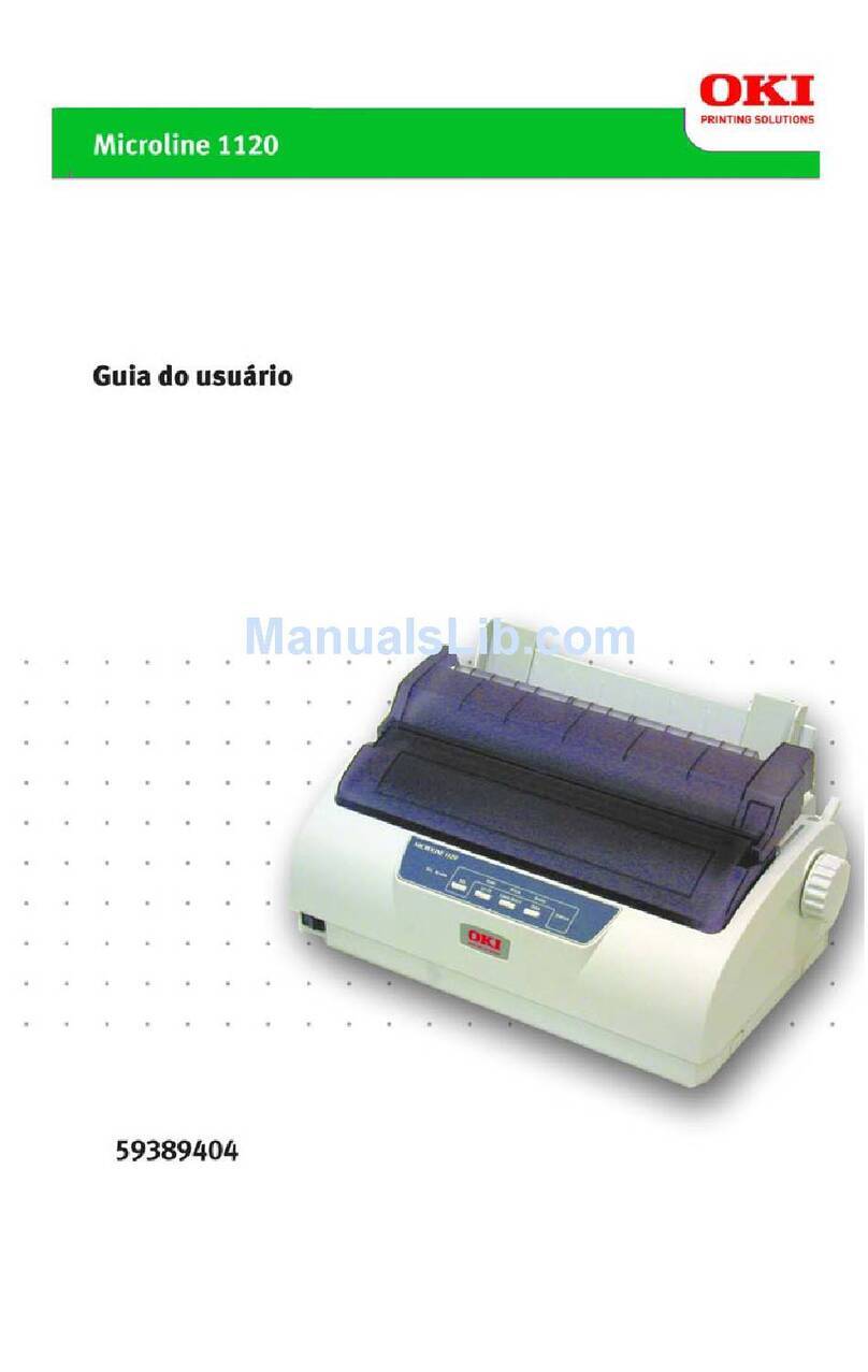 Oki ML1120 User manual
