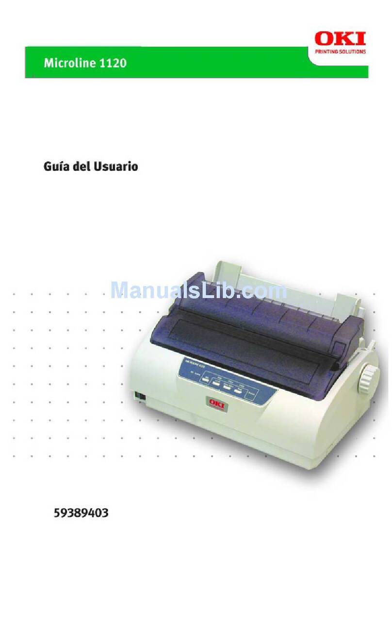 Oki ML1120 User manual