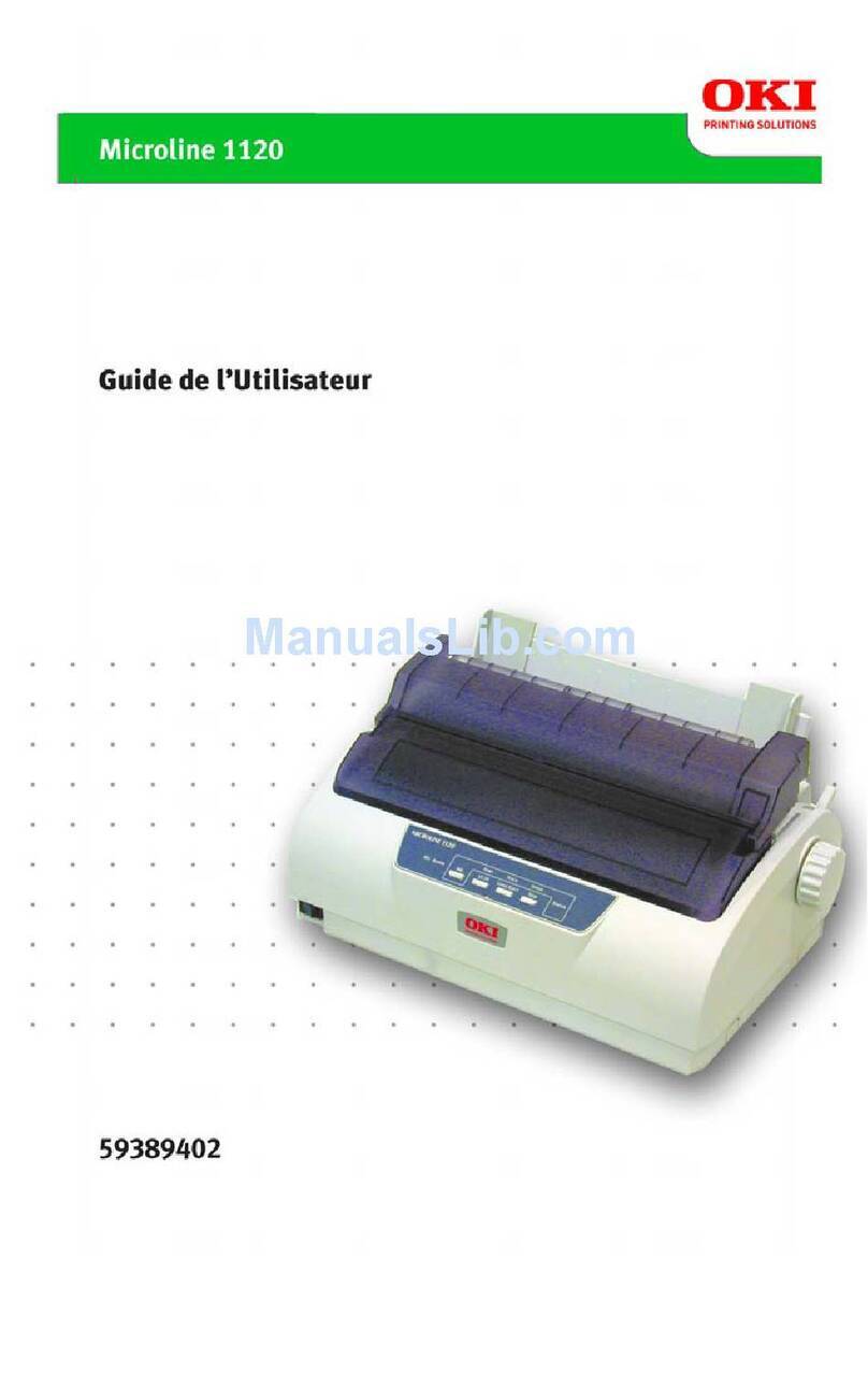 Oki ML1120 User manual