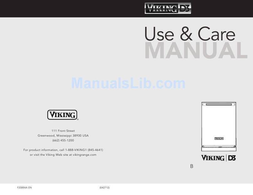 Viking RDDB201SS User manual Viking RDDB201SS User manual