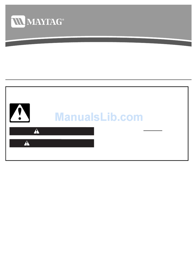 Maytag MDB4651AWB - Tall Tub Dishwasher User instructions
