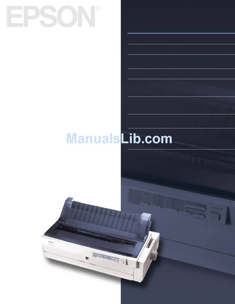 Epson 2180 - LQ B/W Dot-matrix Printer Specifications