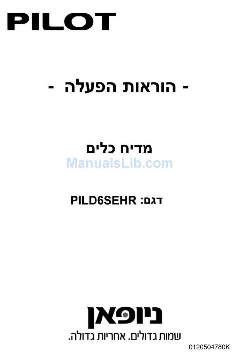 Pilot Communications PILD6SEHR user manual