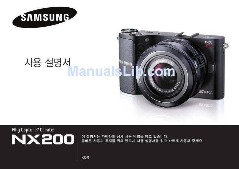 Samsung NX200 User manual Samsung NX200 User manual