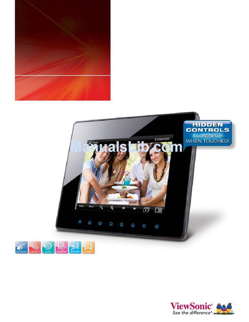 ViewSonic DPG801BK Specifications
