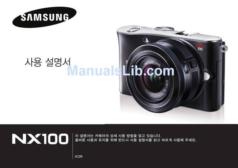 Samsung NX100 User manual