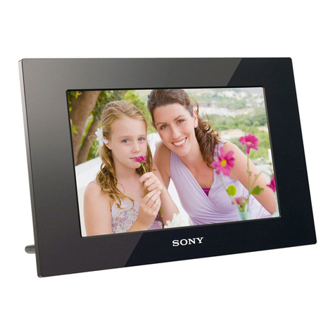Sony S-Frame DPF-D1010 User manual