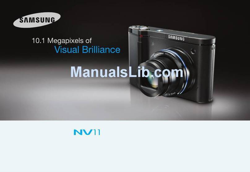 Samsung NV11 - Digital Camera - Compact User guide
