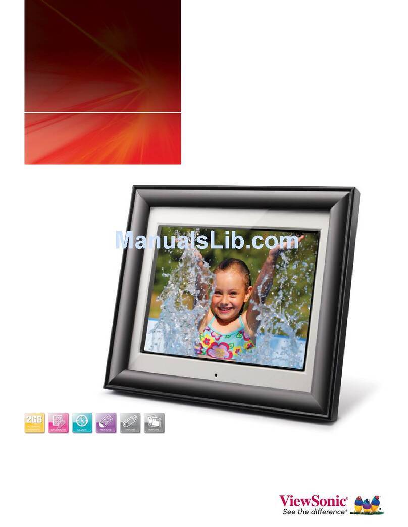 ViewSonic VFD820-12 - Digital Photo Frame User manual