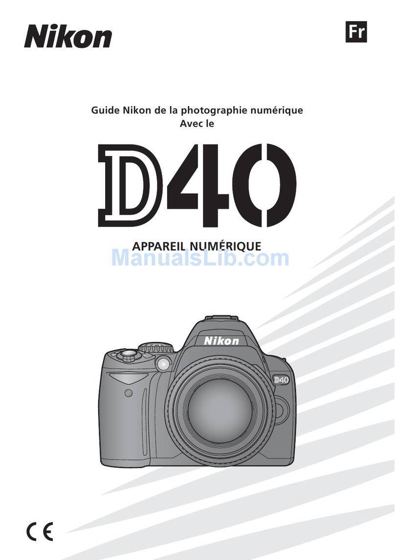 Nikon 25420 - D40 6.1MP Digital SLR Camera User manual