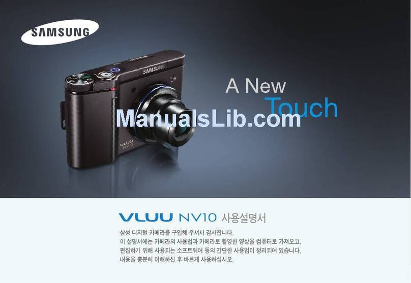 Samsung NV10 - Digital Camera - Compact User manual