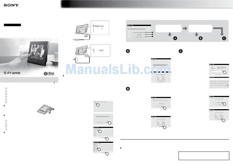 Sony DPF-WA700 User manual